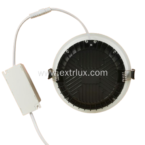 LED Recessed Round Aluminum Anti-glare Downlight 24W